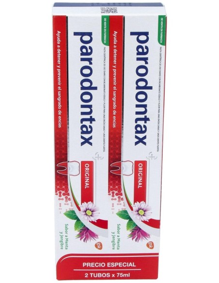 Parodontax Herbal Original Pasta Dental 2X75Ml.