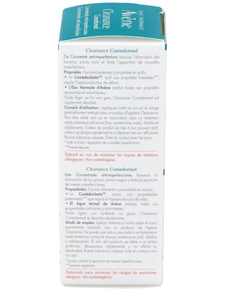 Avene Cleanance Comedomed Anti-Imperfection Concentrate 30 Ml