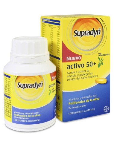 Supradyn Activo 50+ Con Antioxidantes, 90 Uds