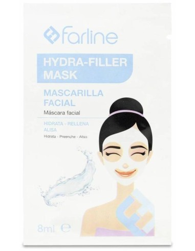 Farline Hydra-Filler Mask Mascarilla Facial, 10 Uds X 8 Ml
