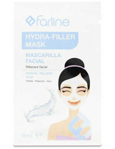 Farline Hydra-Filler Mask Mascarilla Facial, 10 Uds X 8 Ml