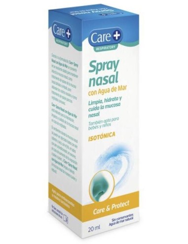 Care+ Spray Nasal Con Agua De Mar, 20 Ml