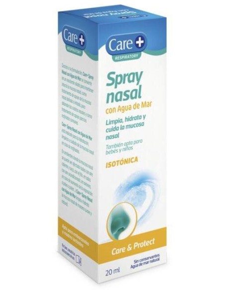 Care+ Spray Nasal Con Agua De Mar, 20 Ml