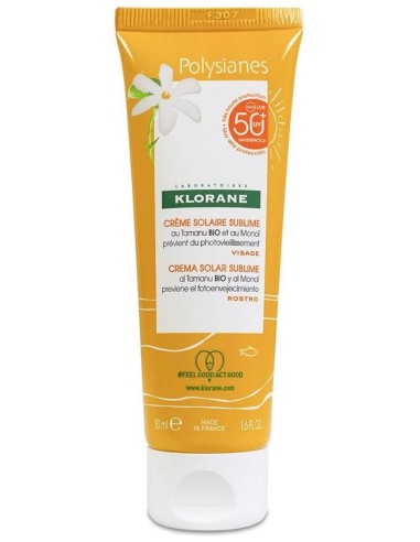 Klorane Crema Solar Sublime Spf50+ 50 Ml