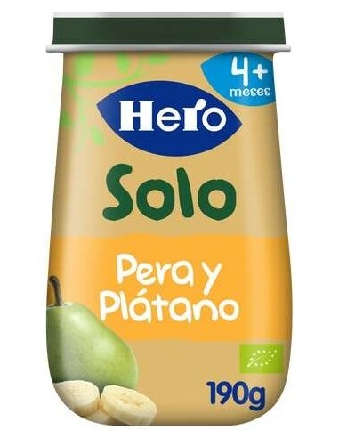 Hero Baby Solo Potito Eco Pera-Platano 190Gr.