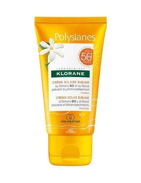 Klorane Crema Solar Sublime Spf50+ 50 Ml