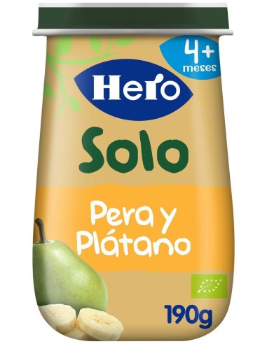 Hero Baby Solo Potito Eco Pera-Platano 190Gr.