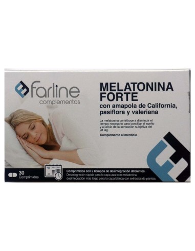 Farline Melatonina Forte, 30 Comprimidos
