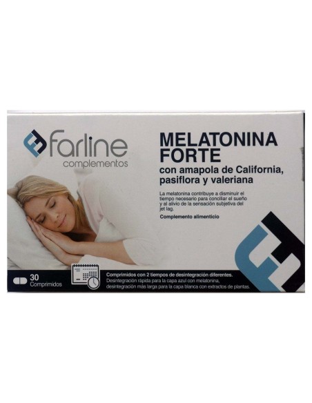 Farline Melatonina Forte, 30 Comprimidos
