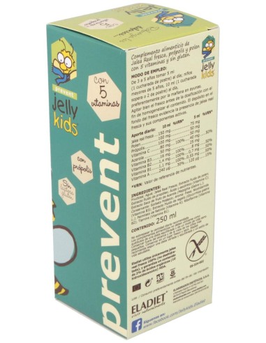 Jelly Kids Prevent 250Ml.Jarabe (Sabor Fresa)