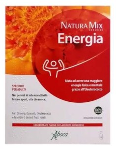 Aboca Natura Mix Advanced Energía Fluido Concentrado 10 Viales