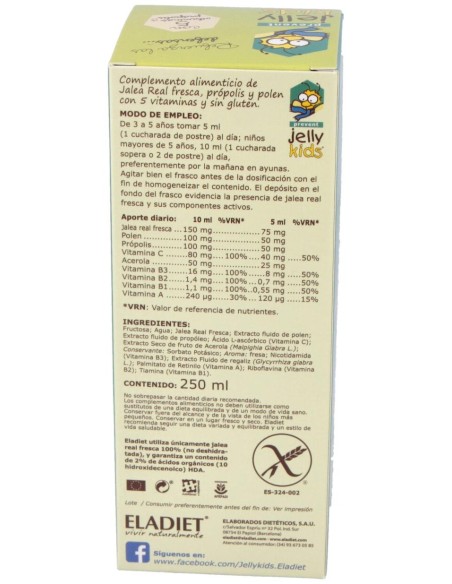 Jelly Kids Prevent 250Ml.Jarabe (Sabor Fresa)