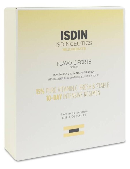 Isdin Isdinceutics Flavo-C Forte Sérum Facial Revitalizante, 1 Frasco
