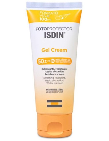 Isdin Fotoprotector Gel Cream Spf 50+, 100 Ml