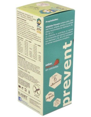 Jelly Kids Prevent 250Ml.Jarabe (Sabor Fresa)