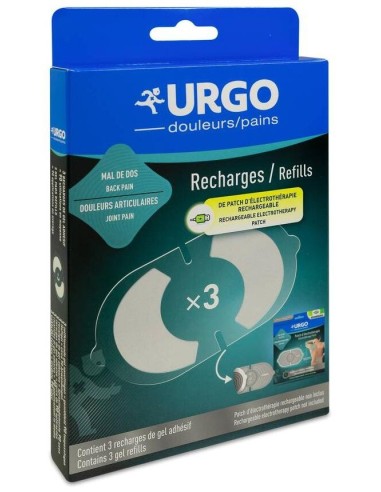 Urgo Recharges De Patchs D'Electrothrapie Boite De 3