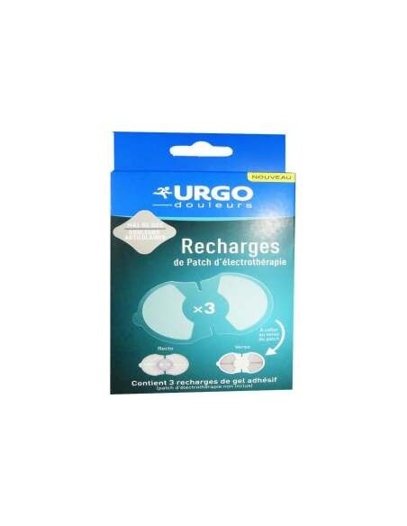 Urgo Recharges De Patchs D'Electrothrapie Boite De 3
