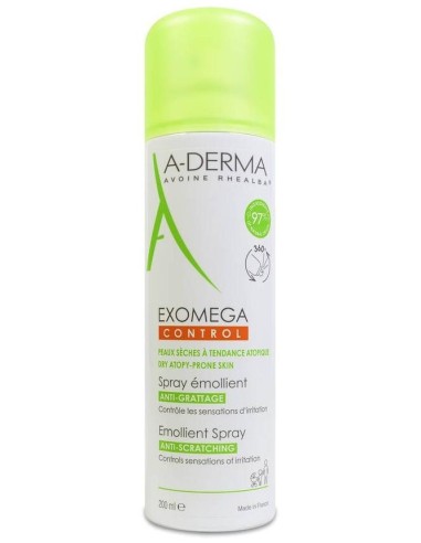 A-Derma Exomega Control Anti-Rascado Spray Emoliente 200Ml