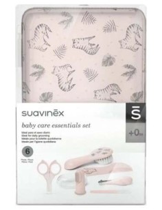 Suavinex Hygge Baby Care Essentials Set Toilette Rose 6Uts