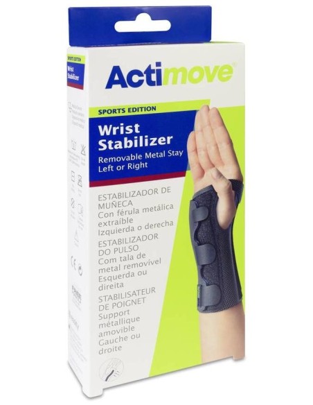 Bsn Actimove Muñequera Estabilizadora Ambidiestra Talla L, 1 Unidad