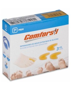 Comforsil Separadores De Dedos Extrafinos Talla L, 3 Uds