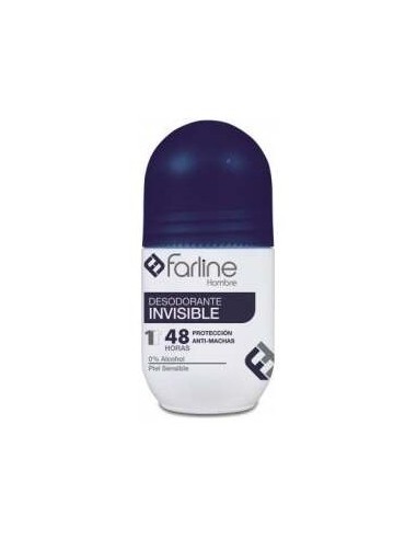 Farline Hombre Desodorante Roll-On 50 Ml, 1 Ud