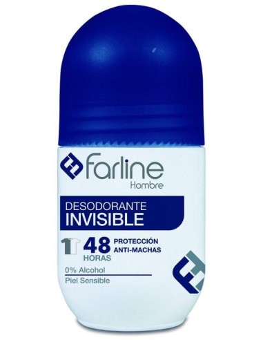 Farline Hombre Desodorante Roll-On 50 Ml, 1 Ud