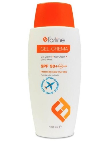 Farline Gel-Crema Protector Solar Spf50+ 100Ml