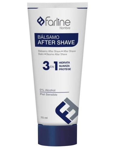 Farline Hombre Bálsamo After-Shave 3 En 1 75 Ml, 1 Ud