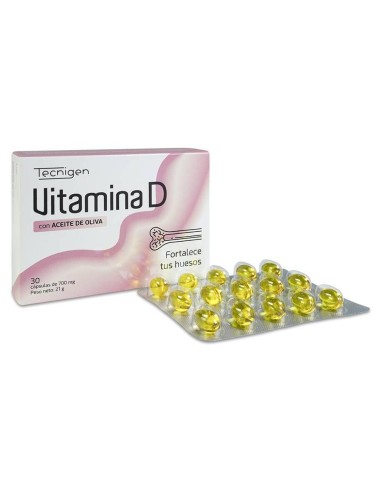 Tecnimede Tecnigen Otc Vitamina D, 30 Cápsulas