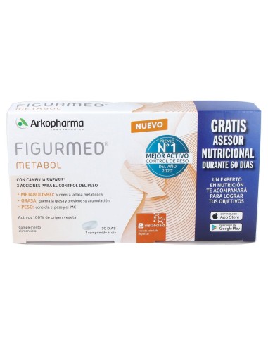 Arkopharma Figurmed Metabol, 30 Cápsulas
