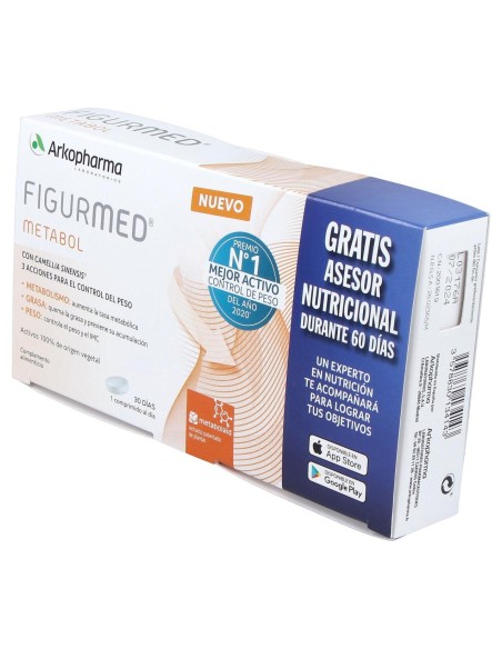 Arkopharma Figurmed Metabol, 30 Cápsulas