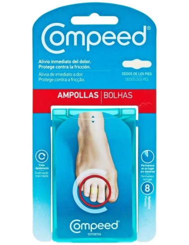 Compeed Ampollas Dedos De Los Pies, 8 Uds