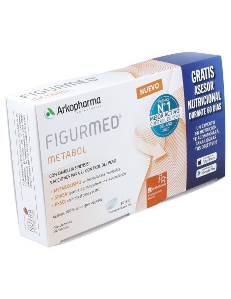 Arkopharma Figurmed Metabol, 30 Cápsulas