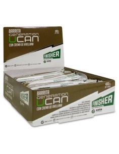 Finisher Bar Ucan Crema Avellana 40 G, 12 Unidades