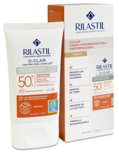 Rilastil Sun System D-Clar Crema Solar Anti-Manchas Medium Color Spf50+ 40Ml