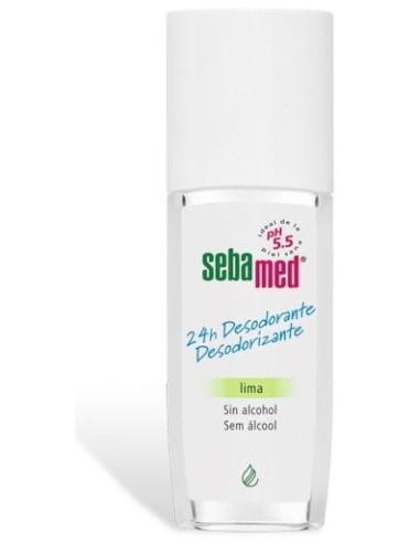 Desodorante 24H Desodorizante Lima Spray 75Ml.