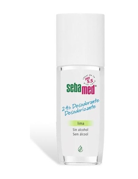 Desodorante 24H Desodorizante Lima Spray 75Ml.