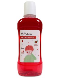 Farline Junior Enjuague Bucal Infantil Fresa 500Ml