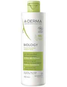 A-Derma Biology Leche Desmaquillante Dermatológica, 400 Ml 2