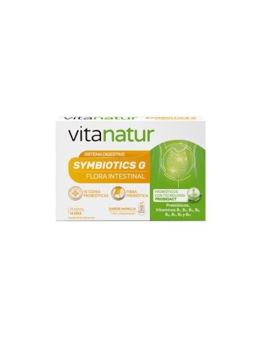Vitanatur Symbiotics G Flora Intestinal 14 Sobres