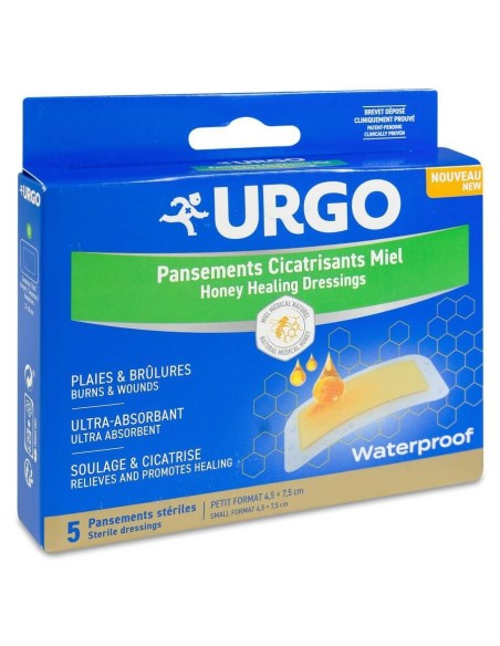 Urgo Apositos Miel Cicatrizante 5Apositos