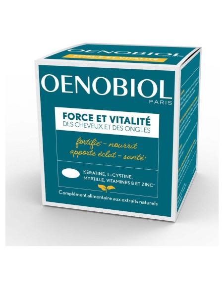 Oenobiol Fuerza Y Vitalidad De Cabello Y Uñas, 60 Comprimidos