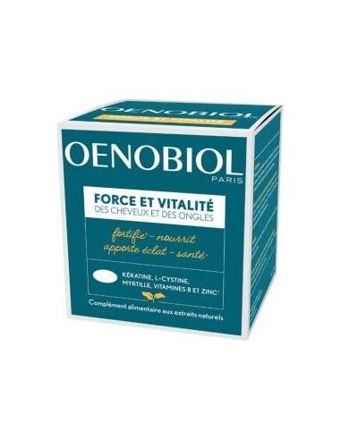 Oenobiol Fuerza Y Vitalidad De Cabello Y Uñas, 60 Comprimidos