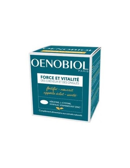 Oenobiol Fuerza Y Vitalidad De Cabello Y Uñas, 60 Comprimidos