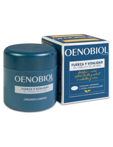 Oenobiol Fuerza Y Vitalidad De Cabello Y Uñas, 60 Comprimidos
