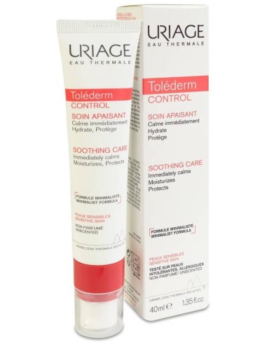 Uriage Toléderm Control Soin Apaisant 40Ml