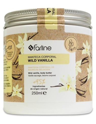 Farline Manteca Corporal Wild Vainilla, 250 Ml