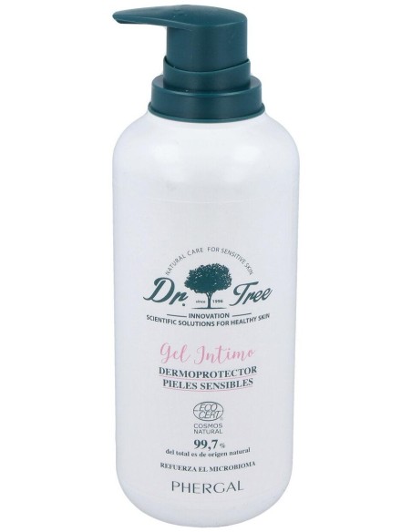 Dr Tree Gel Íntimo Dermoprotector Hipoalergénico Sensible 400Ml
