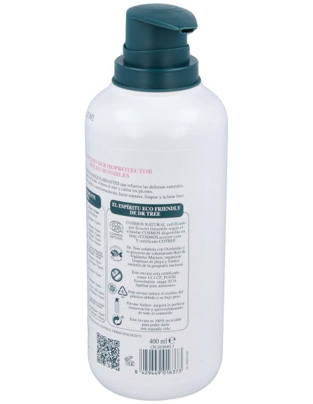 Dr Tree Gel Íntimo Dermoprotector Hipoalergénico Sensible 400Ml
